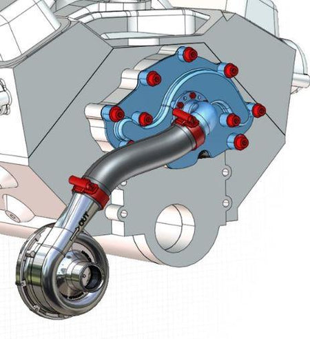 Adaptador de bloque Davies Craig para Ford Windsor anteriores a 1994