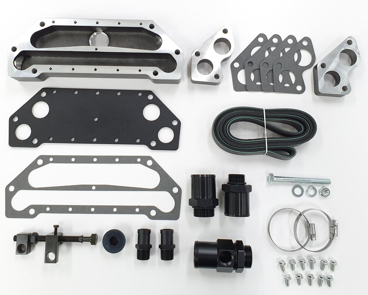 Adaptador de bloque Davies Craig para V8 GM LS GEN III, GEN IV, SB y LSX