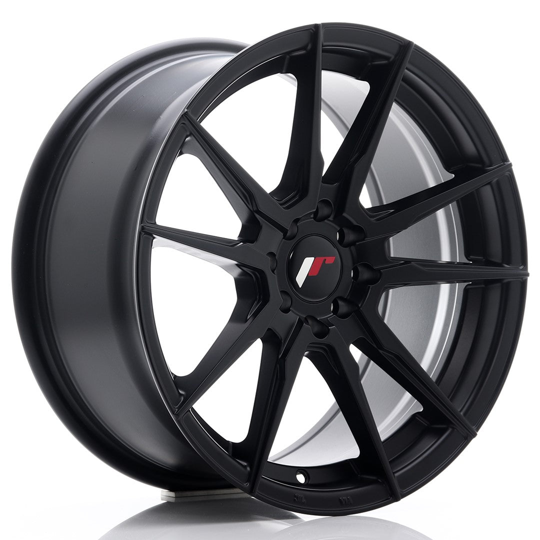 Llanta Japan Racing JR-21 17x8" 5x108/5x112 ET35 negro mate