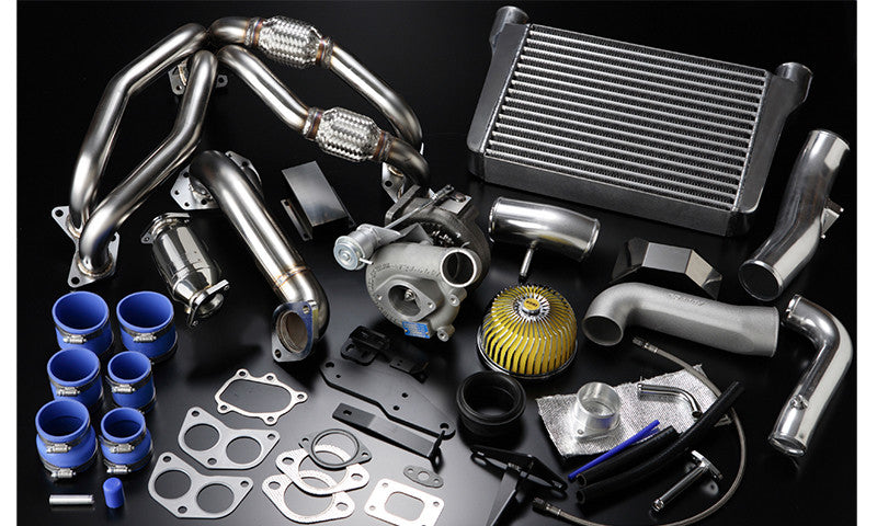 Kit de turbo GReddy T517Z con catalizador para GT86 y BRZ (FA20)