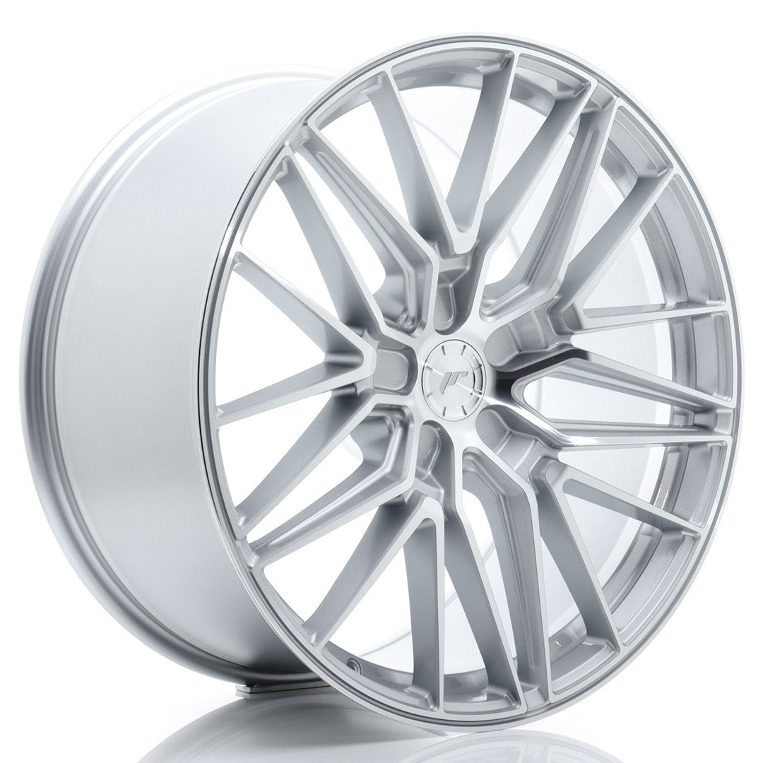 Llanta Japan Racing JR-38 21x10,5" 5 tornillos a medida ET10-46 plata mecanizada