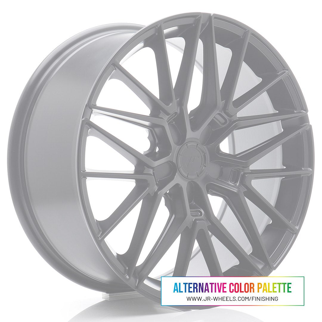 Llanta Japan Racing JR-38 19x8" 5 tornillos a medida ET20-40 acabado personalizado