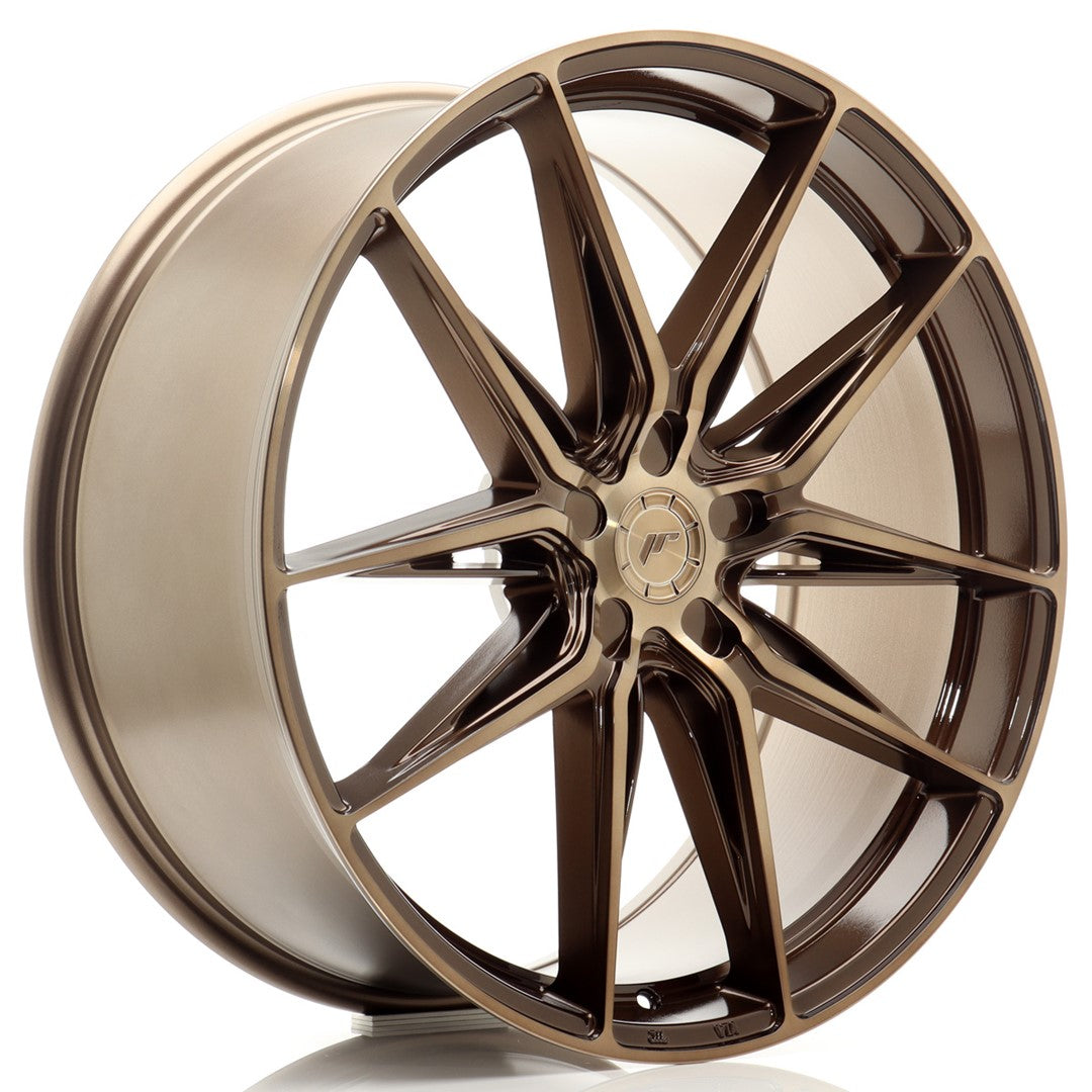 Llanta Japan Racing JR-44 22x10" 5 tornillos a medida ET20-46 bronce