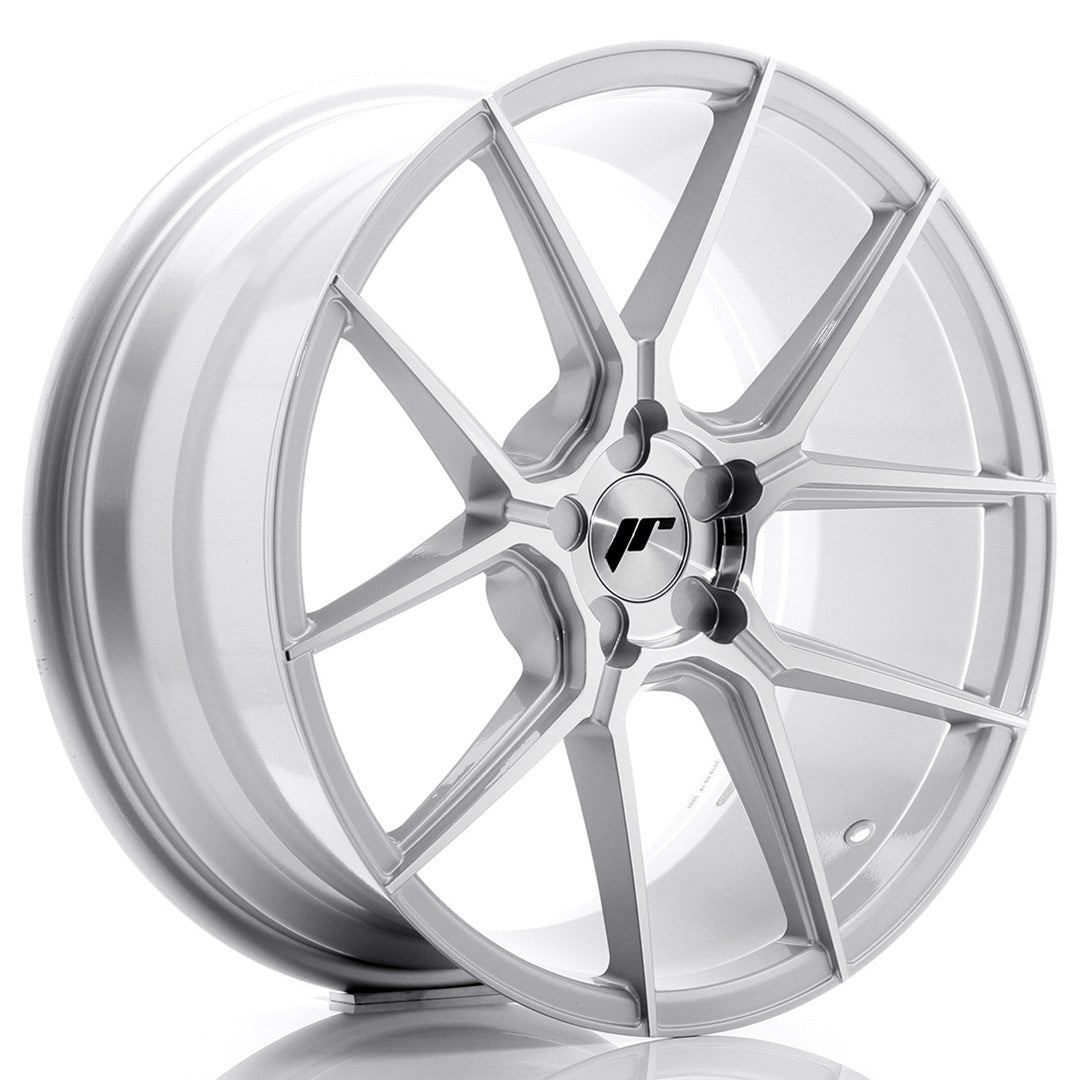 Llanta Japan Racing JR-30 20x8,5" 5 tornillos a medida ET20-40 plata
