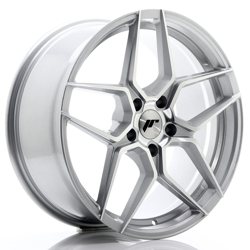 Japan Racing JR-34 19x8.5" 5x120 ET35, Silver / Machined