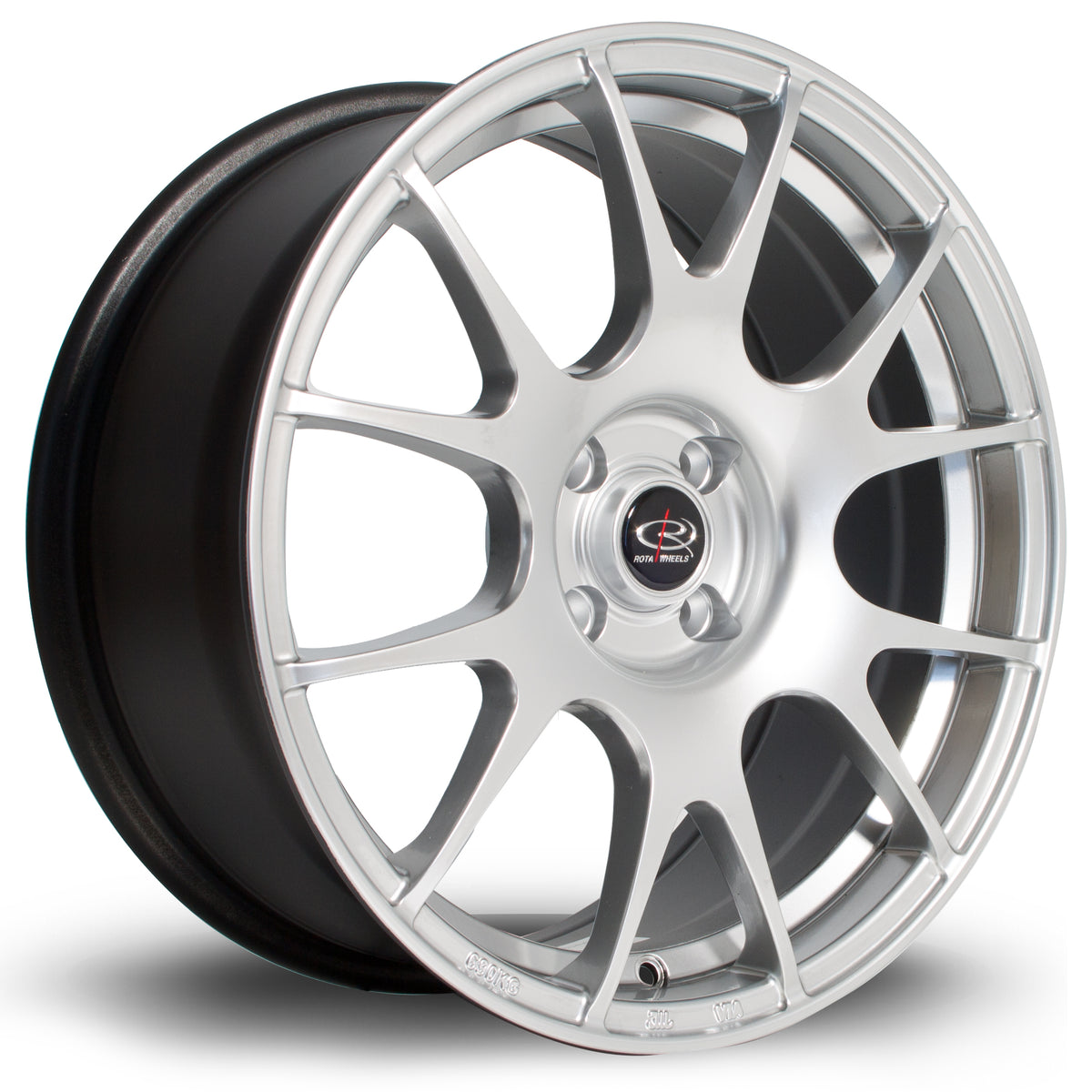 Llanta Rota Blitz 17x7,5" 4x108 ET45 plata