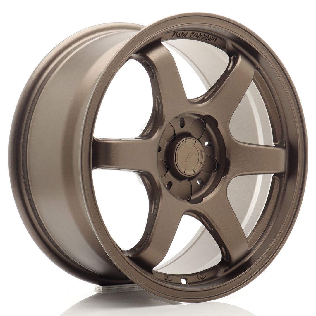 Llanta Japan Racing SL-03 Super Light 17x9" 5 tornillos a medida ET32-50 bronce