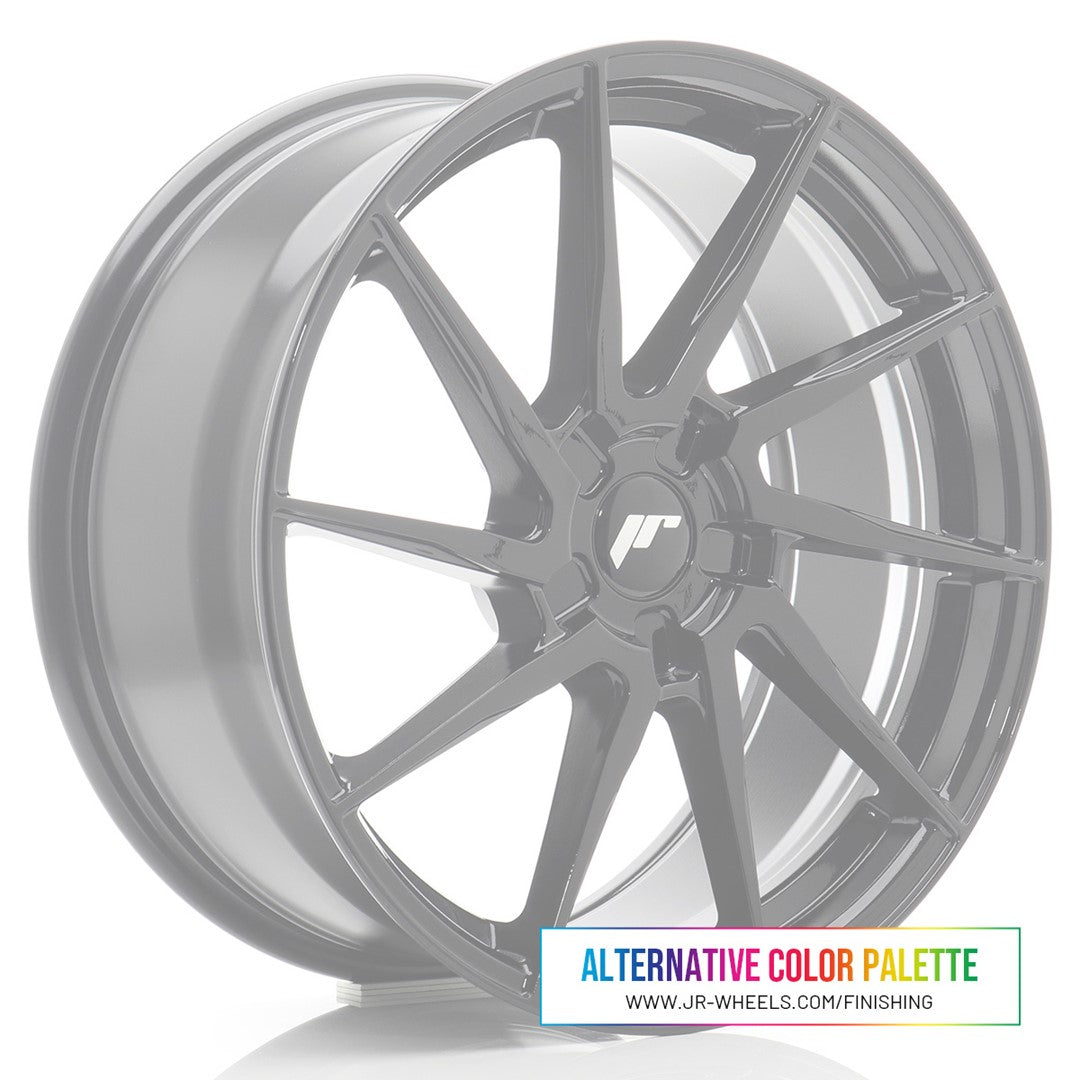 Llanta Japan Racing JR-36 19x8" 5 tornillos a medida ET20-40 acabado personalizado