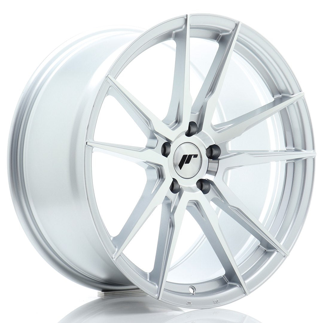 Llanta Japan Racing JR-21 Extreme Concave 20x10" 5x112 ET30 plata