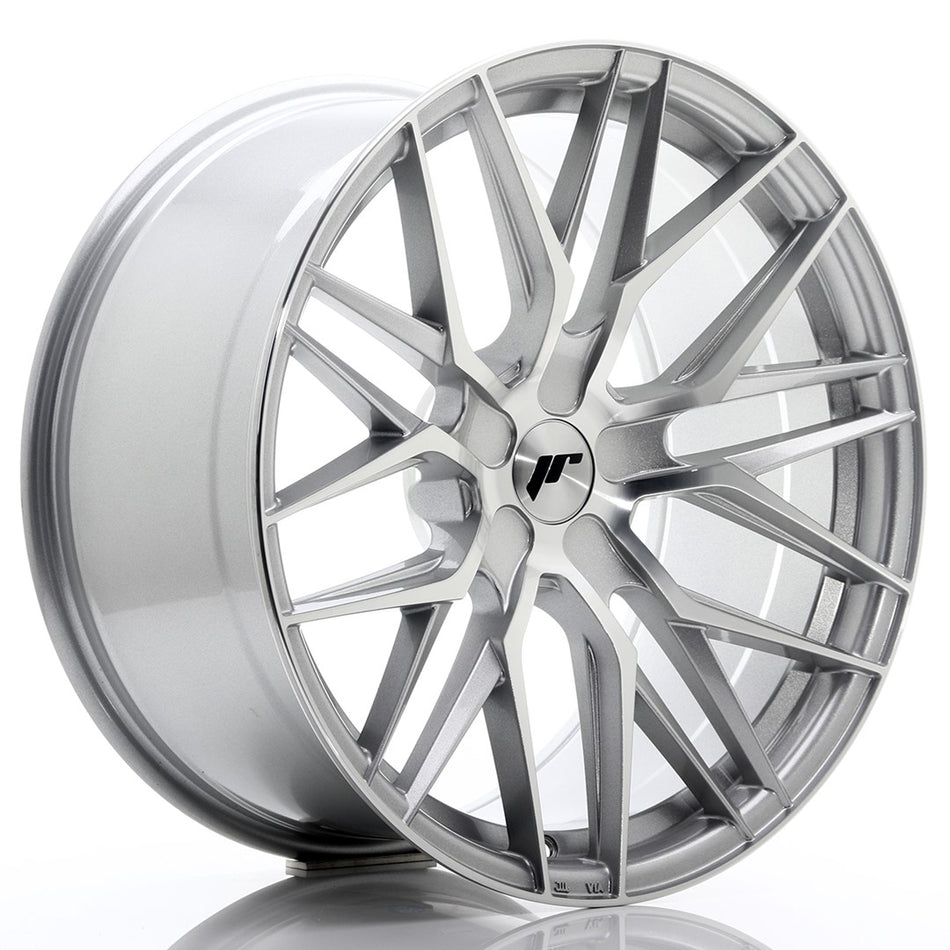 Japan Racing JR-28 Extreme Concave 20x10" (5 hole custom PCD) ET20-40, Silver