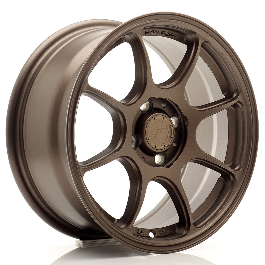 Llanta Japan Racing SL-04 Super Light 15x7" 4x100 ET38 bronce