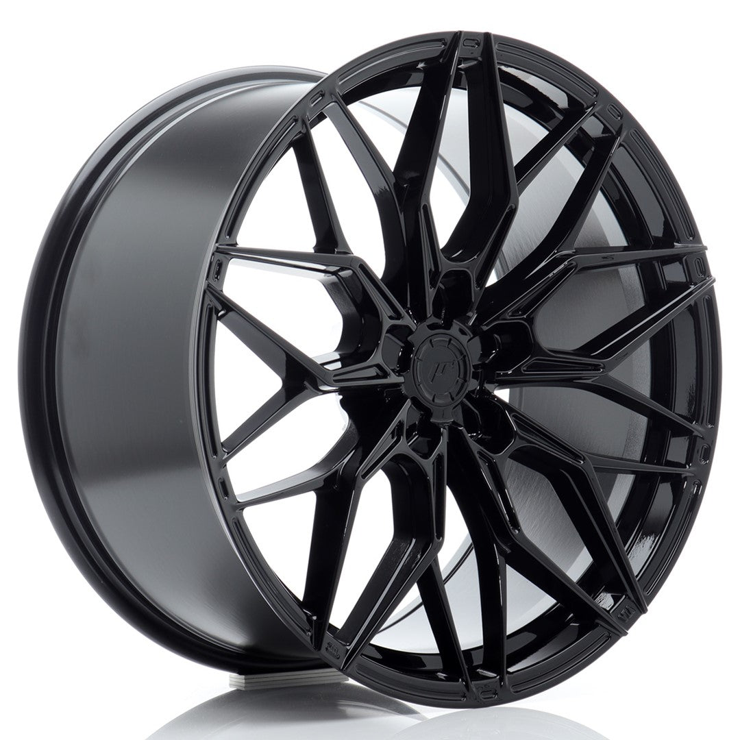Llanta Japan Racing JR-46 20x10" 5 tornillos a medida ET20-46 negro brillo