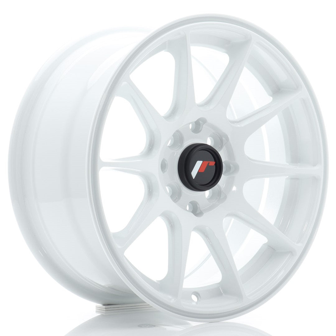 Llanta Japan Racing JR-11 15x7" 4x100/4x114.3 ET30 blanco