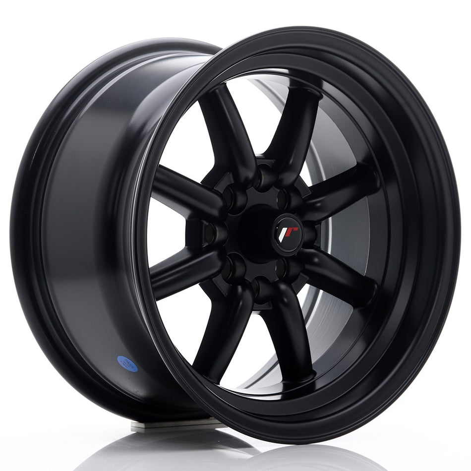 Japan Racing JR-19 15x8" 4x100/114.3 ET0, Flat Black