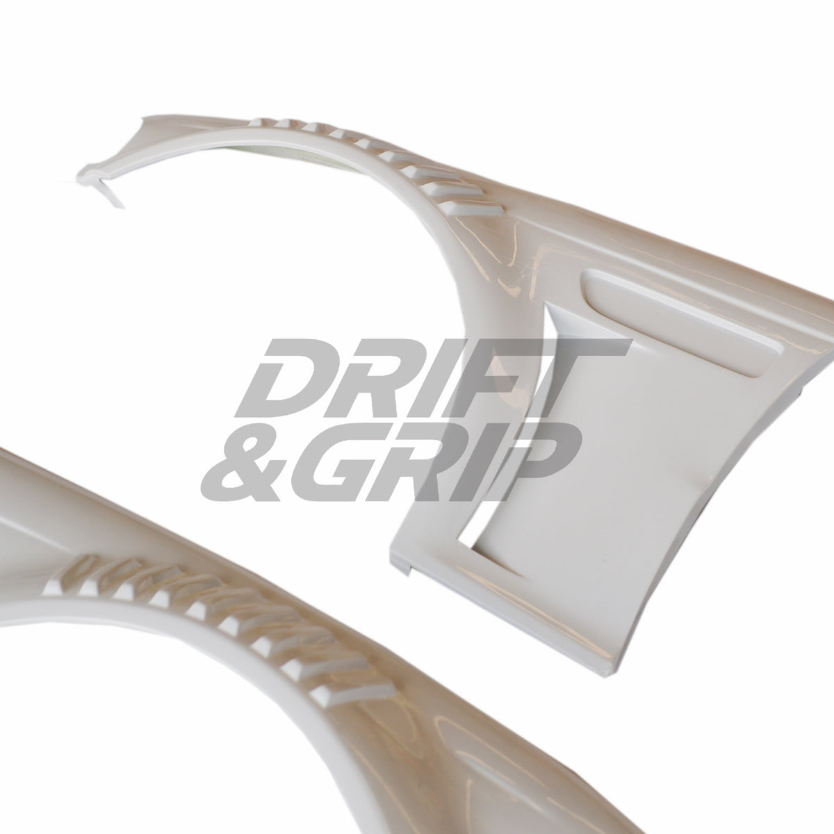 Aletas delanteras GTR con branquias para BMW M3 E46 (L+R) fibra
