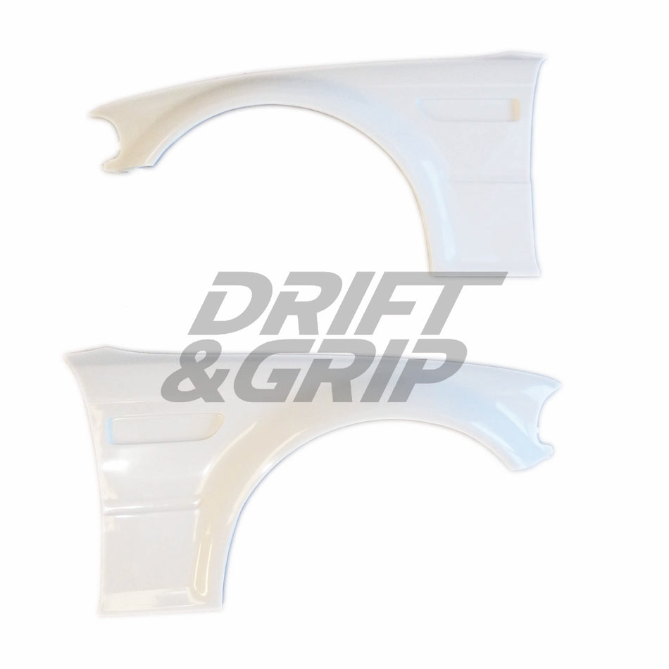 ALETAS DELANTERAS BMW M3 E46 REPLICA (L+R) FIBRA