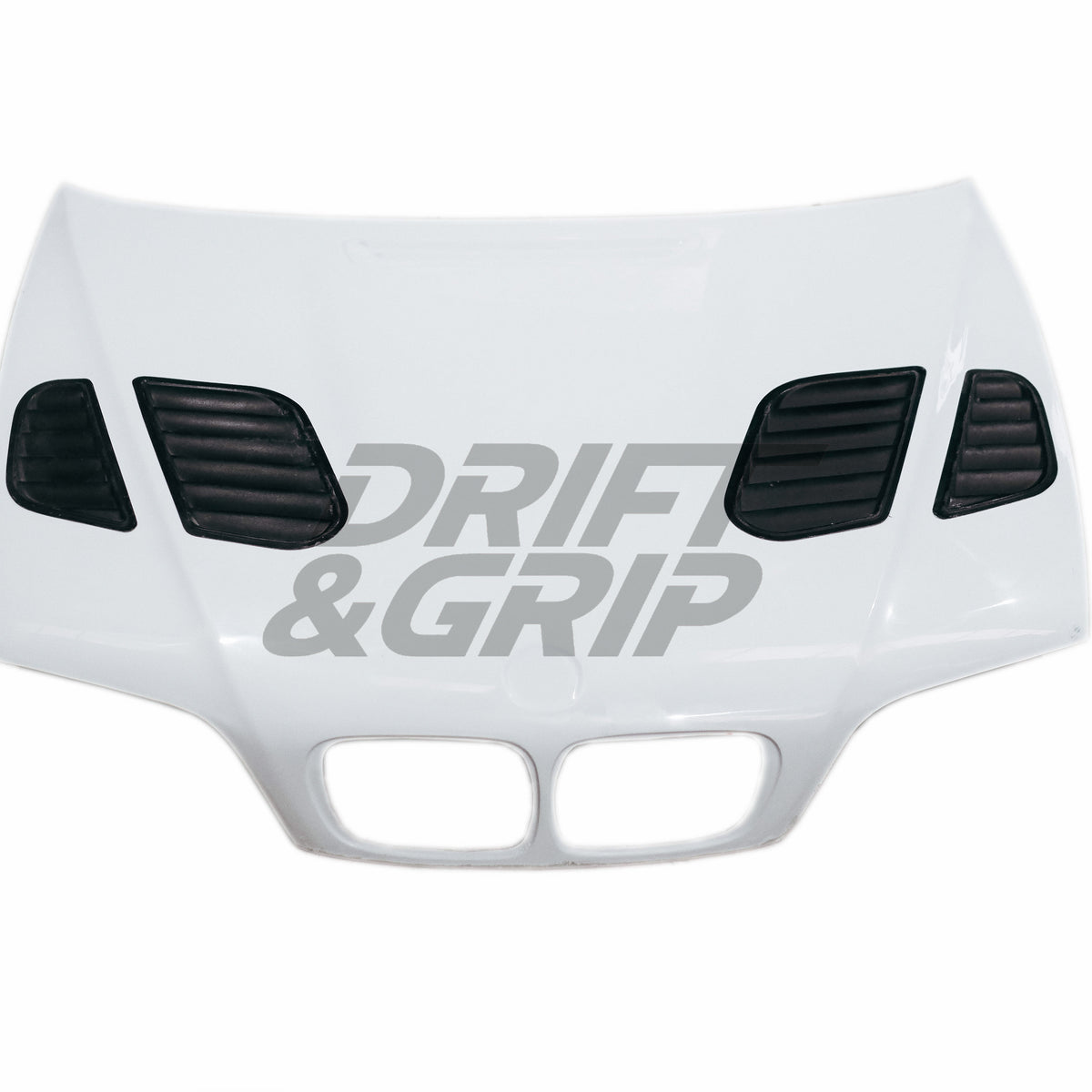Capó BMW M3 E46 coupé con rejillas - fibra