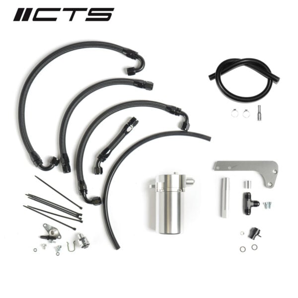 CTS TURBO MK5 FSI CATCH CAN KIT FOR BILLET VALVE COVER