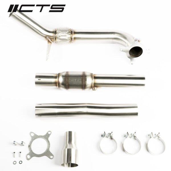 CTS TURBO MK1 TIGUAN / AUDI Q3 1.8T/2.0T HIGH-FLOW CAT DOWNPIPE (09-17)