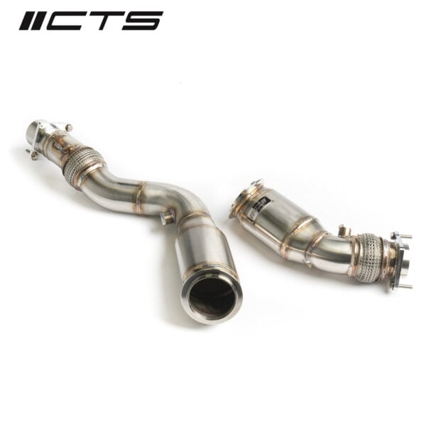 CTS Turbo 3'' Stainless Steel High-Flow CATS BMW S55 F80 F82 F87 M3/M4/M2 Competition