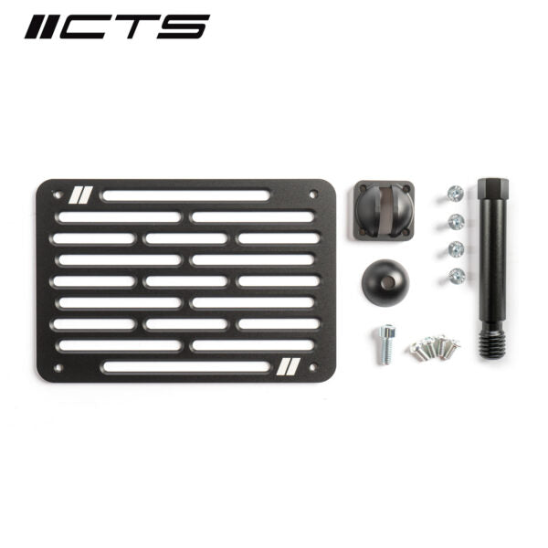 Soporte de matrícula en el gancho de remolque CTS Turbo Audi A4, A5, S4, S5 y RS5 B8