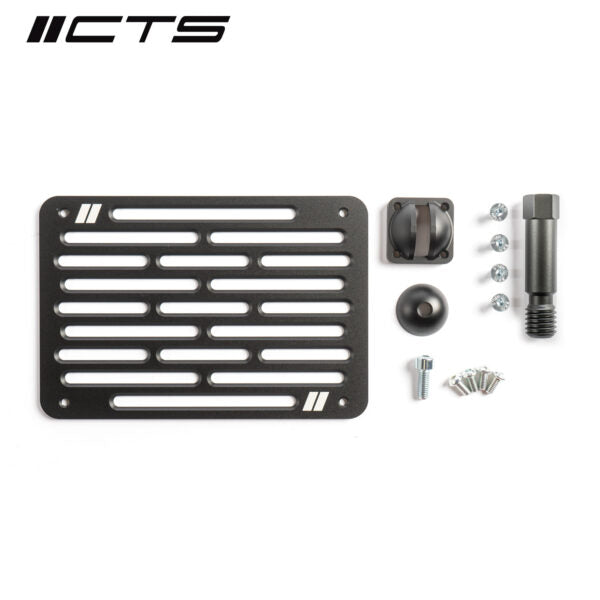 Soporte de matrícula en el gancho de remolque CTS Turbo Audi A3, S3 y RS3 8V