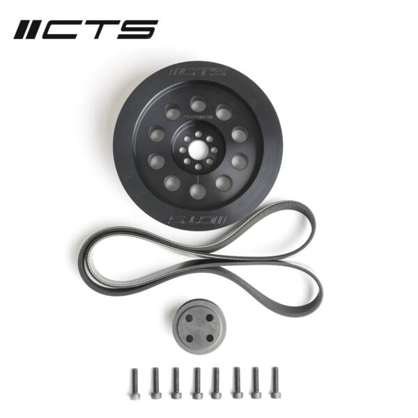 CTS TURBO 3.0T V6 DUAL PULLEY UPGRADE KIT (PRESS-ON, 187MM)