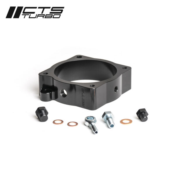 Separador del cuerpo de mariposa CTS Turbo Audi RS3 y TT RS (desde 2017) con toma de presión y de metanol