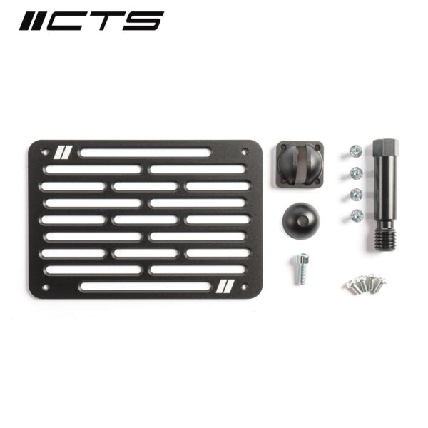 Soporte de matrícula en el gancho de remolque CTS Turbo Audi A3, S3 y RS3 8Y
