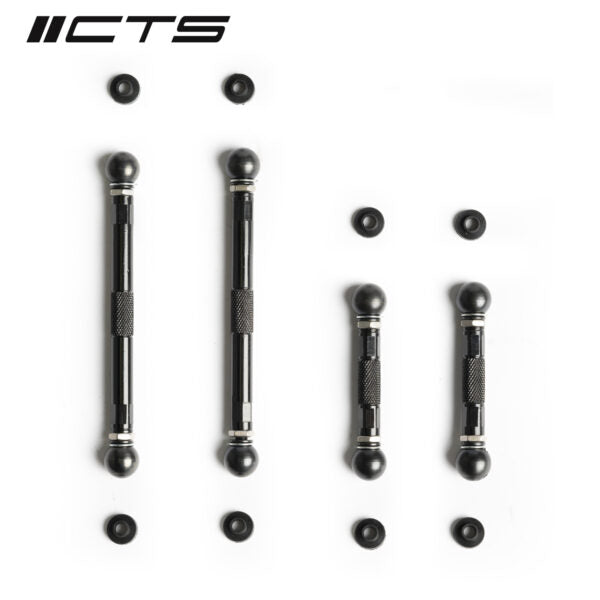 Bieletas regulables de rebaje CTS Turbo para suspensión neumática Audi C8 (A6, A7, S6, S7, RS6, RS7)