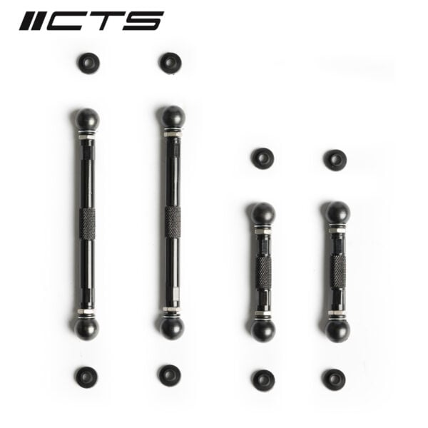 Bieletas regulables de rebaje CTS Turbo para suspensión neumática Audi SQ5 B9, Q7, Q8, SQ7, SQ8, RSQ8 y e-tron