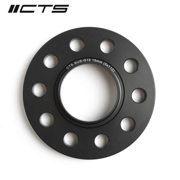 Separadores de rueda CTS Turbo 15 mm 5x112 buje 66,5 mm BMW series F y G y Mini serie F (pareja)