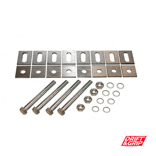 KIT PLETINAS REGULACIÓN DEL PUENTE TRASERO EN BMW E30 E21 E34 E32 E36 COMPACT