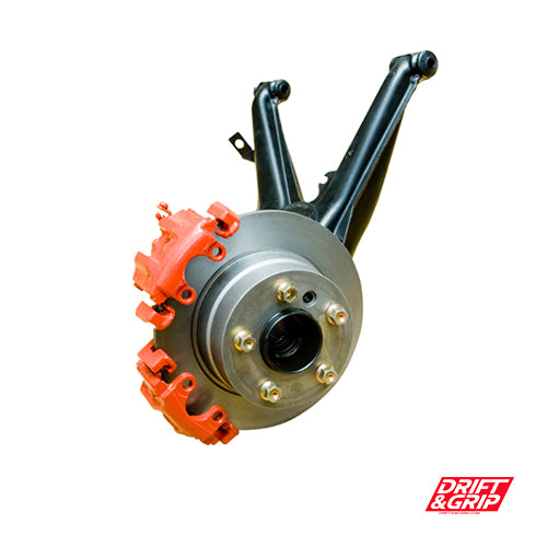 Adaptador doble pinza E30 E36 compact con discos