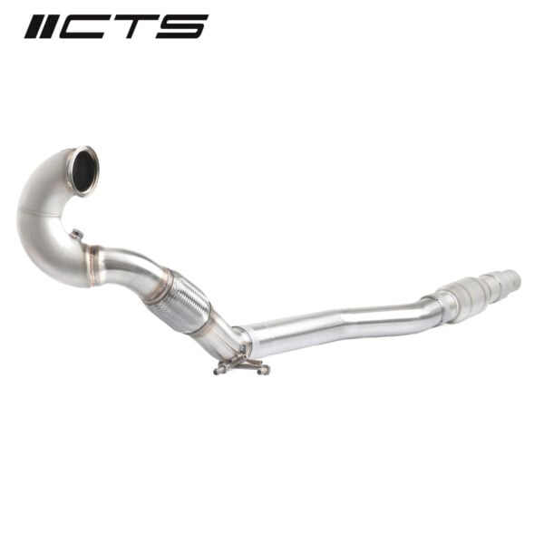 CTS TURBO MQB AWD DOWNPIPE W/ HIGH FLOW CAT (GOLF R, /S3/TT-S)