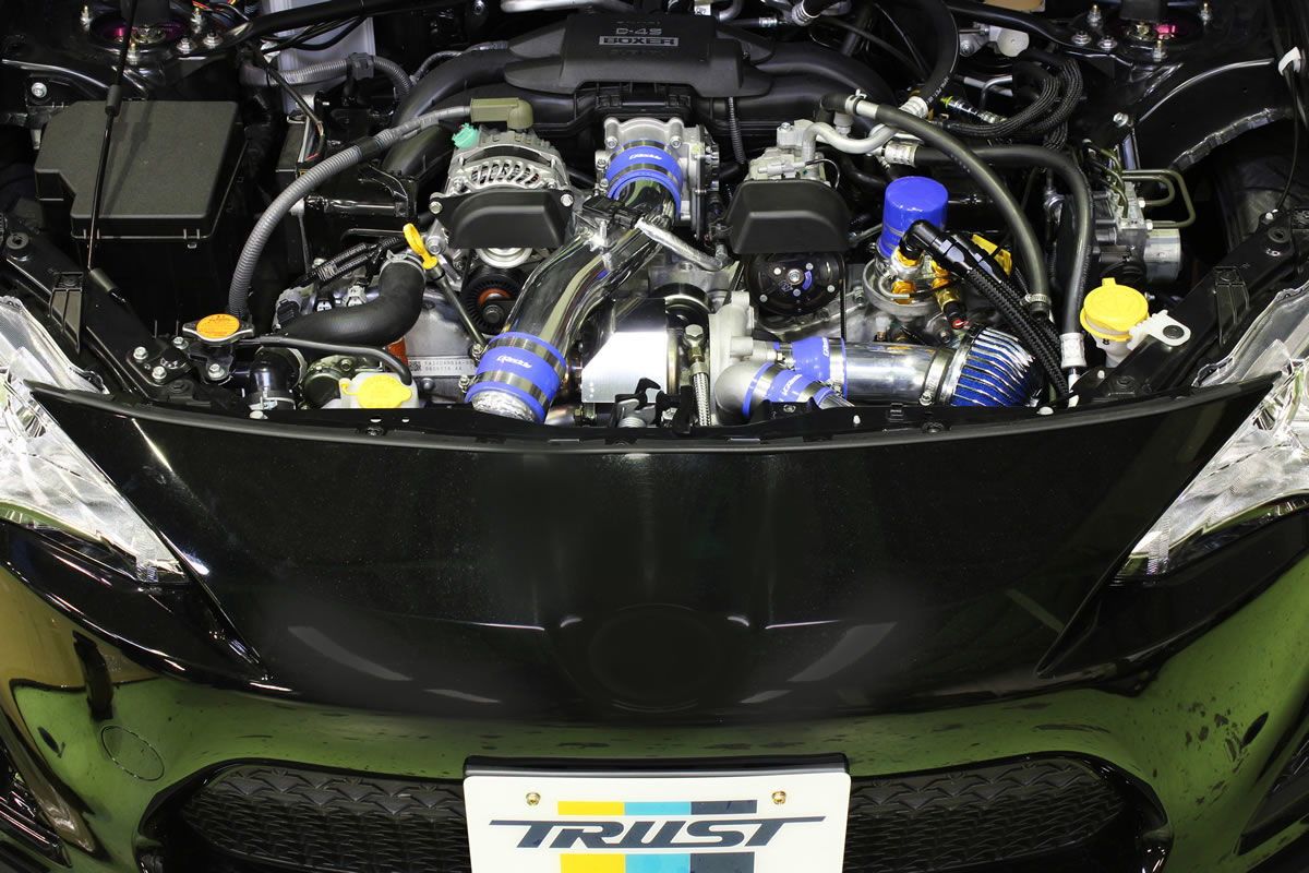 Kit de turbo GReddy T518Z con catalizador para GT86 y BRZ (FA20)