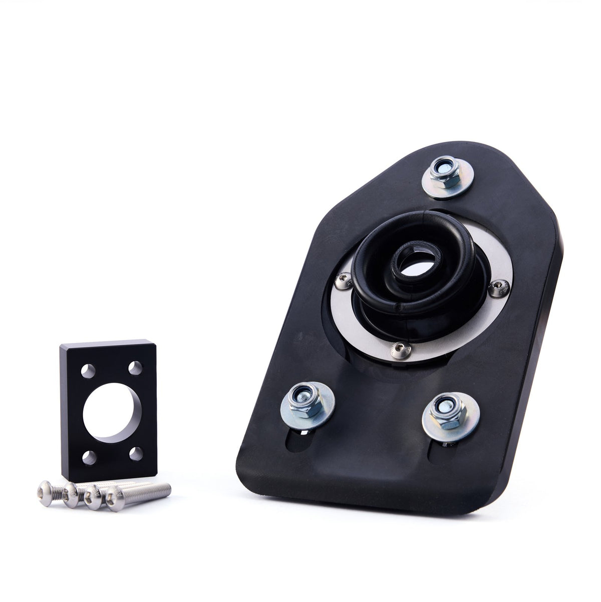 Bolt on mounting bracket for BMW V2 or V3 short shifter in E46/E90