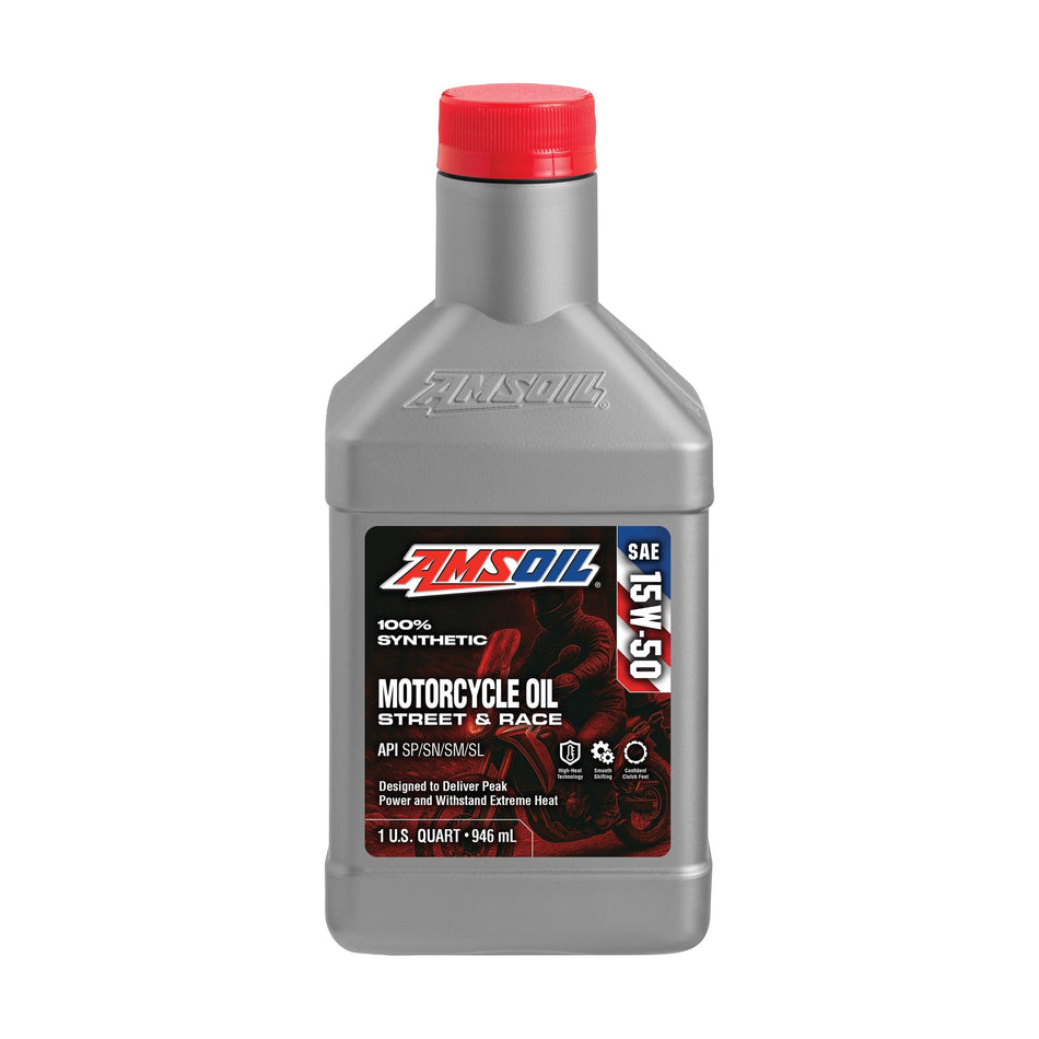 AMSOIL 15W-50 para moto japonesa 0,946 L