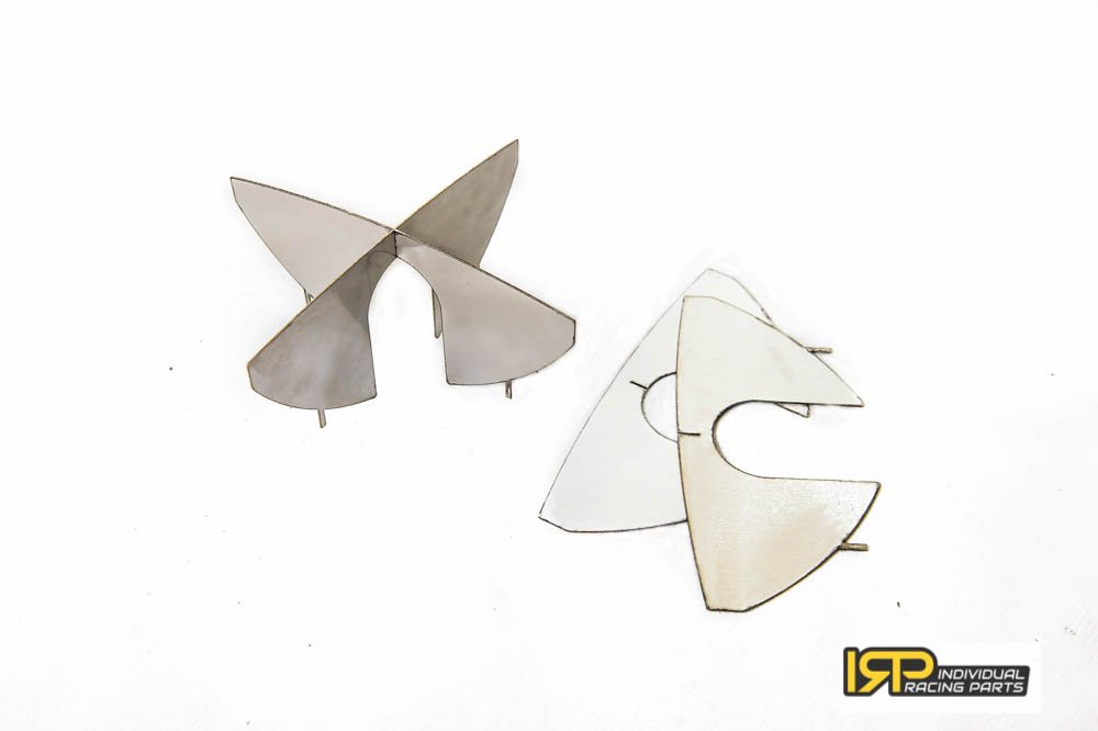 Crosshairs for smoked Hella headlight look BMW E30, E34