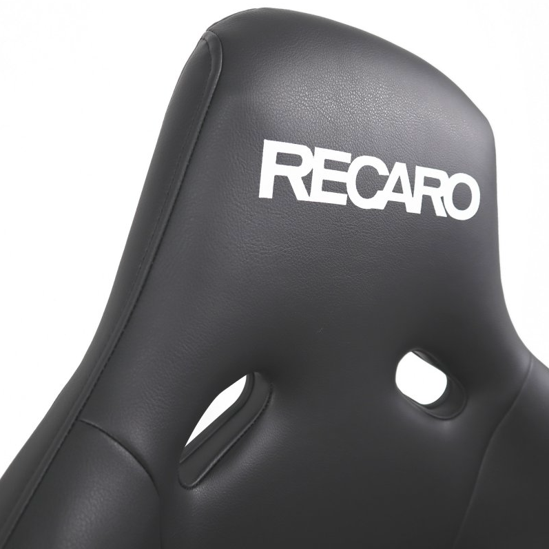Asiento Recaro (TUV) pole position - piel artificial negro/dinamica negro piloto y copiloto