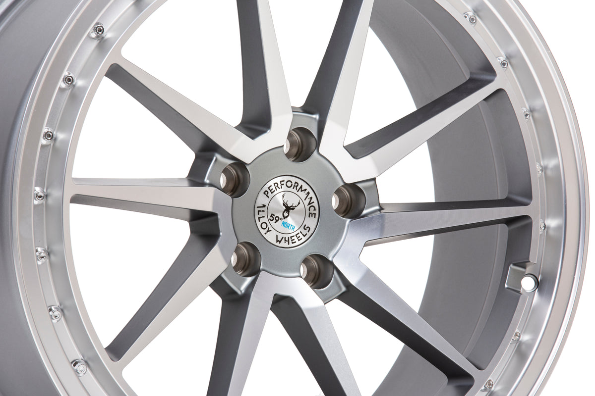 Llanta 59°North S-001 19x8,5" 5x112 ET38 gris antracita mate