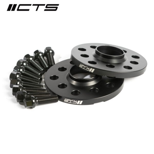Separadores de rueda CTS Turbo 12,5 mm 5x100 y 5x112 buje 57,1 mm VW y Audi (pareja)