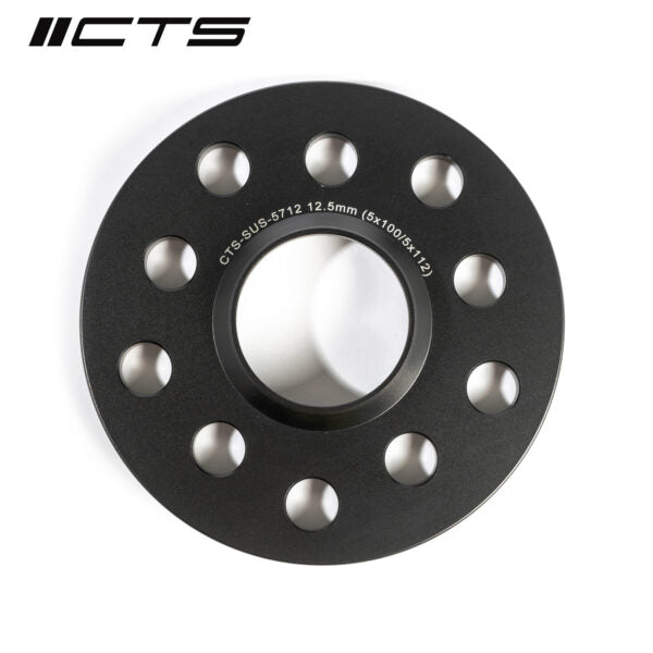 CTS Turbo Hubcentric Wheel Spacers (with Lip) +12.5mm | 5x100 | 5x112 CB 57.1 - VW/AUDI