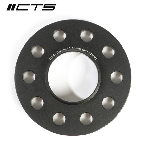 CTS Turbo Hubcentric Wheel Spacers (with Lip) +15mm | 5x112 CB 66.6 - AUDI