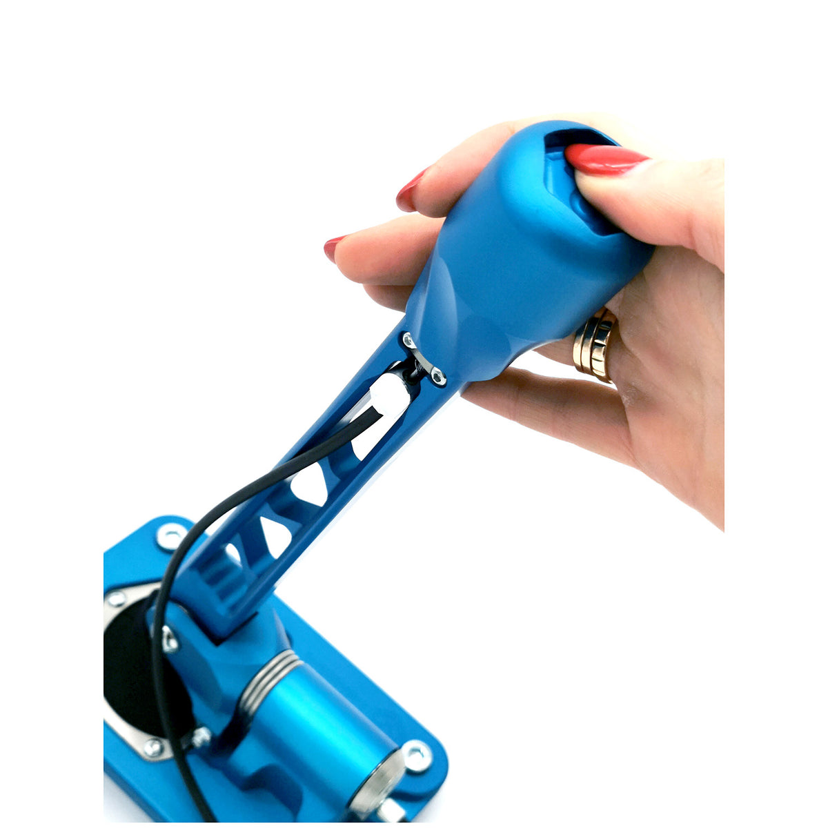 Short shifter NP Parts V2 azul para BMW
