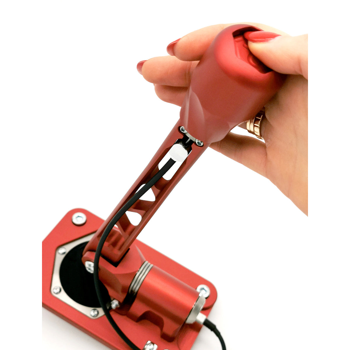 Short shifter NP Parts V2 rojo para BMW