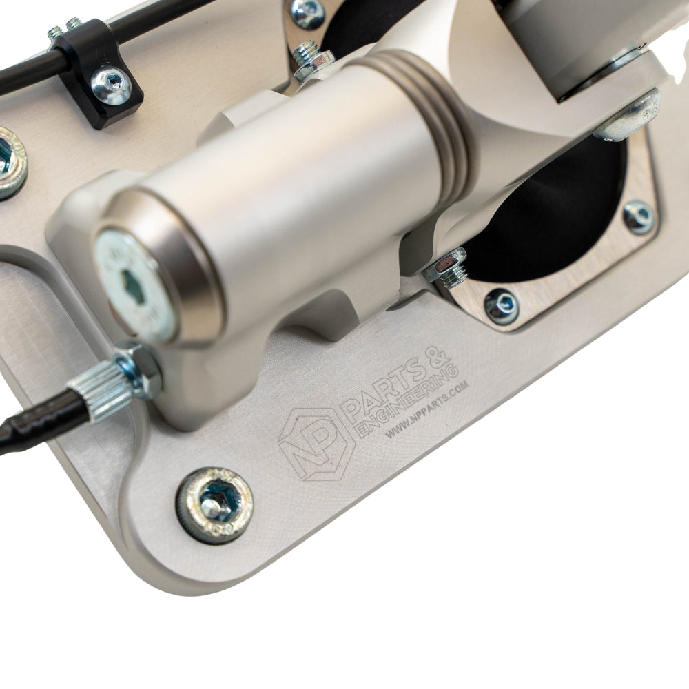Short shifter NP Parts V2 plata para BMW