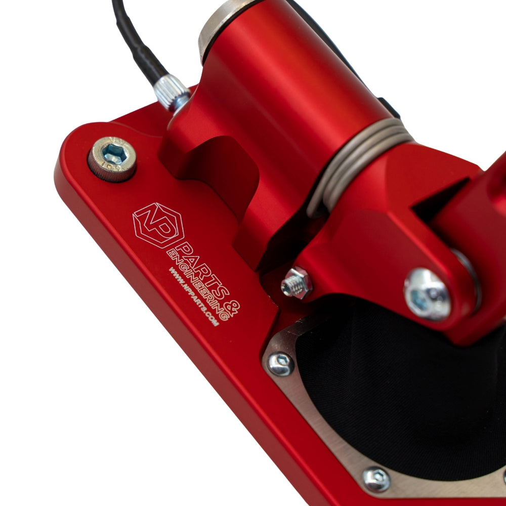 Short shifter NP Parts V2 rojo para BMW
