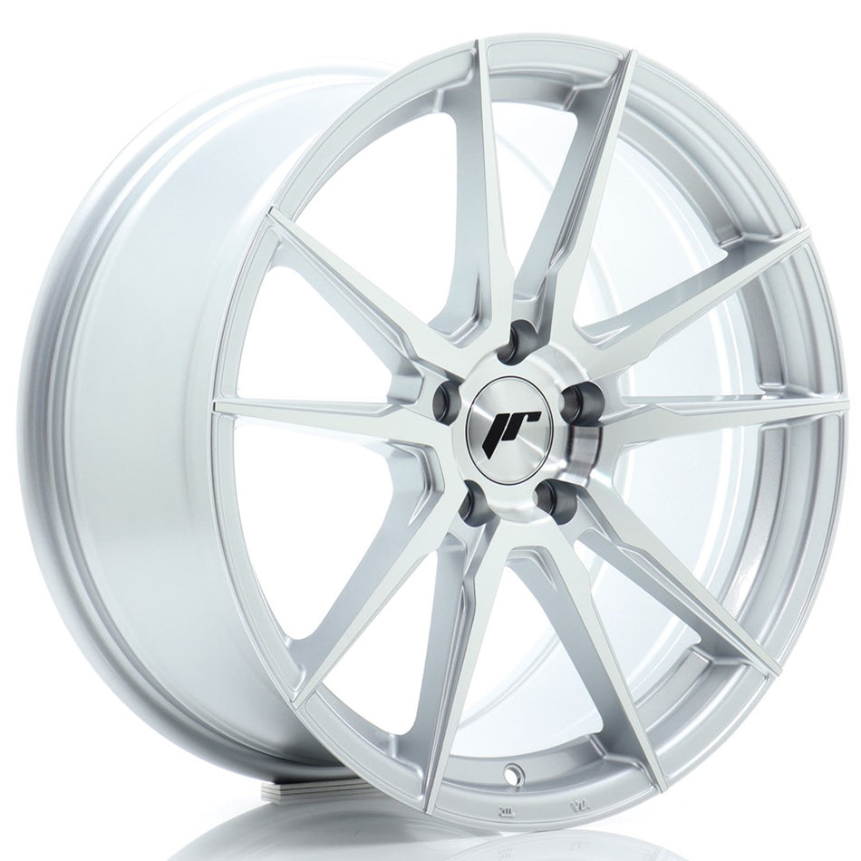 Japan Racing JR-21 18x8.5" 5x112 ET45, Machined Silver