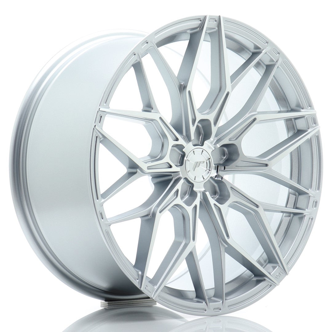 Llanta Japan Racing JR-46 19x9" 5 tornillos a medida ET20-40 plata